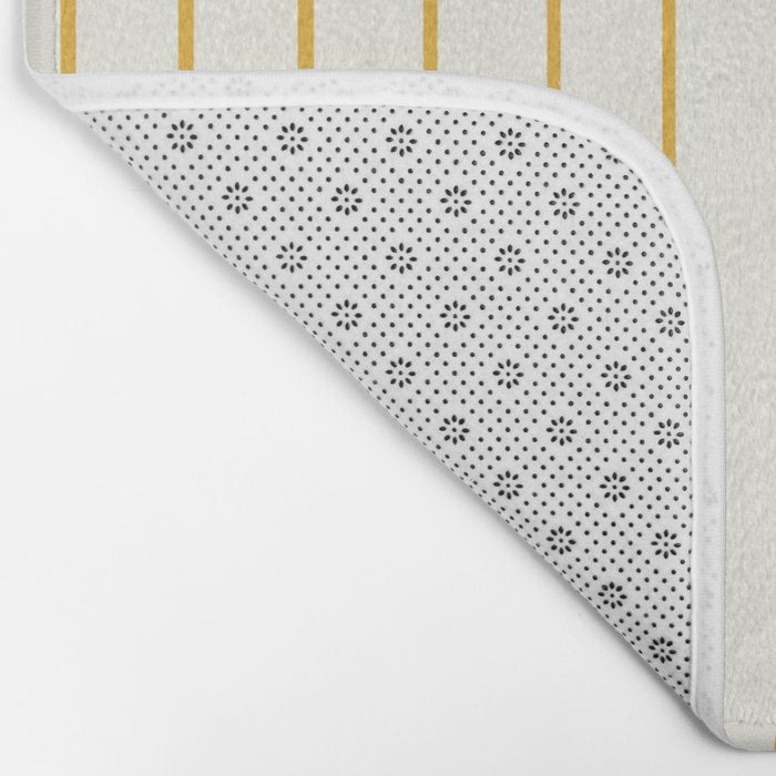 Two Tone Line Curvature LXXXIII Bath Mat Gallery Image 2