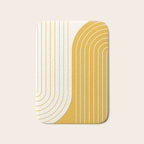 Two Tone Line Curvature LXXXIII Bath Mat Gallery Image 1
