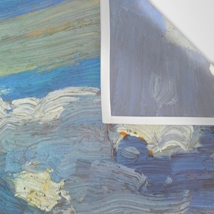 Tom Thomson Clouds ("The Zeppelins") 1915 Canadian Landscape Artist Wall Tapestry Gallery Image 3
