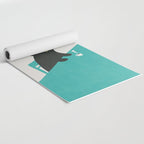 Cat drinking coffee Yoga Mat Gallery Image 2