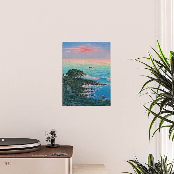 Morning of Cape Inubo by Kawase Hasui Poster Gallery Image 2