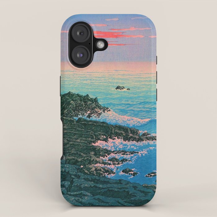 Morning of Cape Inubo by Kawase Hasui iPhone Case Gallery Image 1