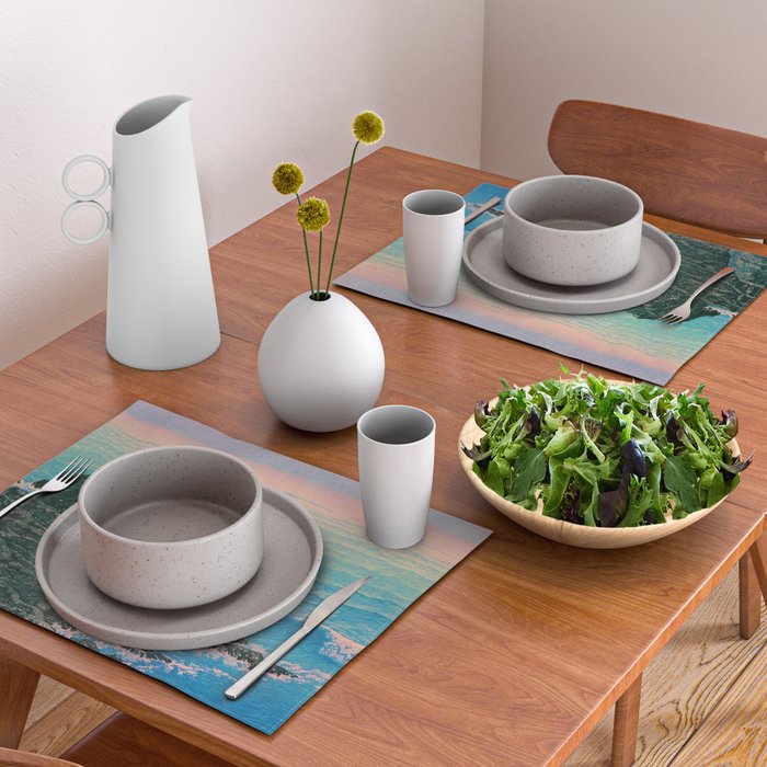 Morning of Cape Inubo by Kawase Hasui Placemat Gallery Image 2