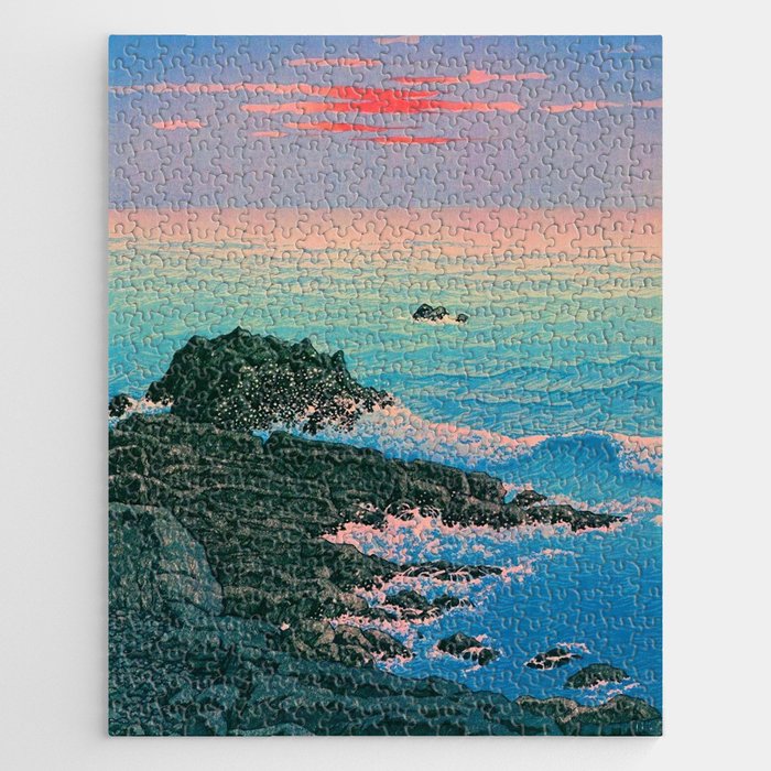 Morning of Cape Inubo by Kawase Hasui Jigsaw Puzzle Gallery Image 1