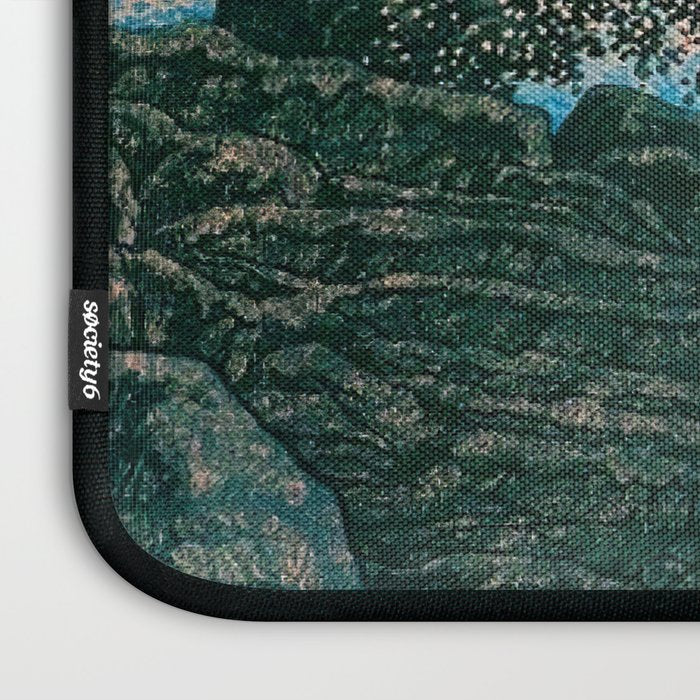 Morning of Cape Inubo by Kawase Hasui Laptop Sleeve Gallery Image 3