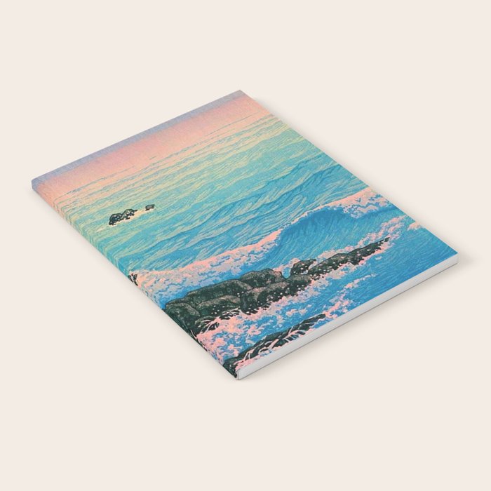 Morning of Cape Inubo by Kawase Hasui Notebook Gallery Image 2