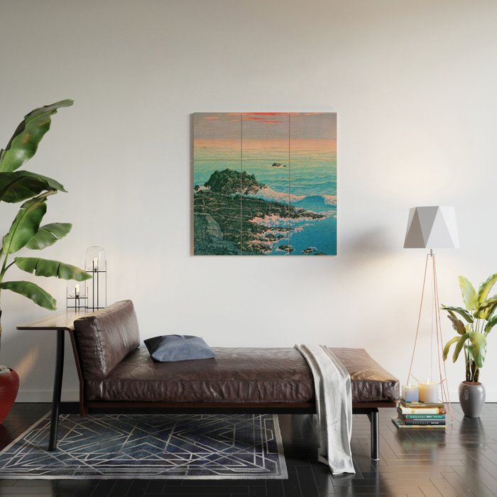 Morning of Cape Inubo by Kawase Hasui Wood Wall Art Gallery Image 2