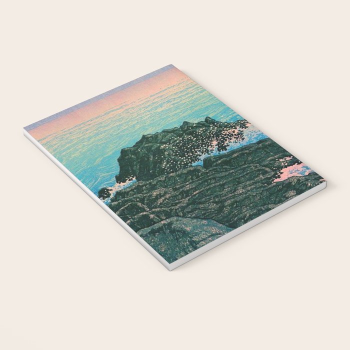 Morning of Cape Inubo by Kawase Hasui Notebook Gallery Image 3
