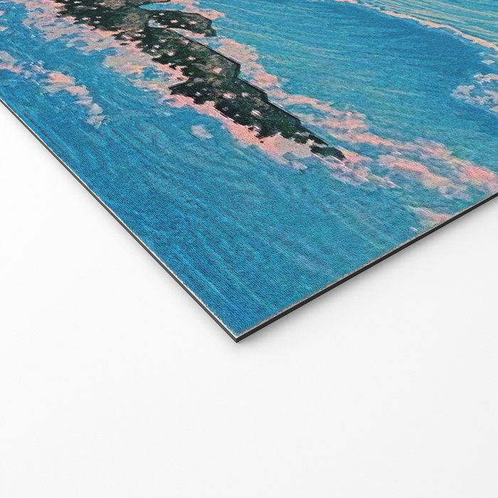 Morning of Cape Inubo by Kawase Hasui Welcome Mat Gallery Image 2