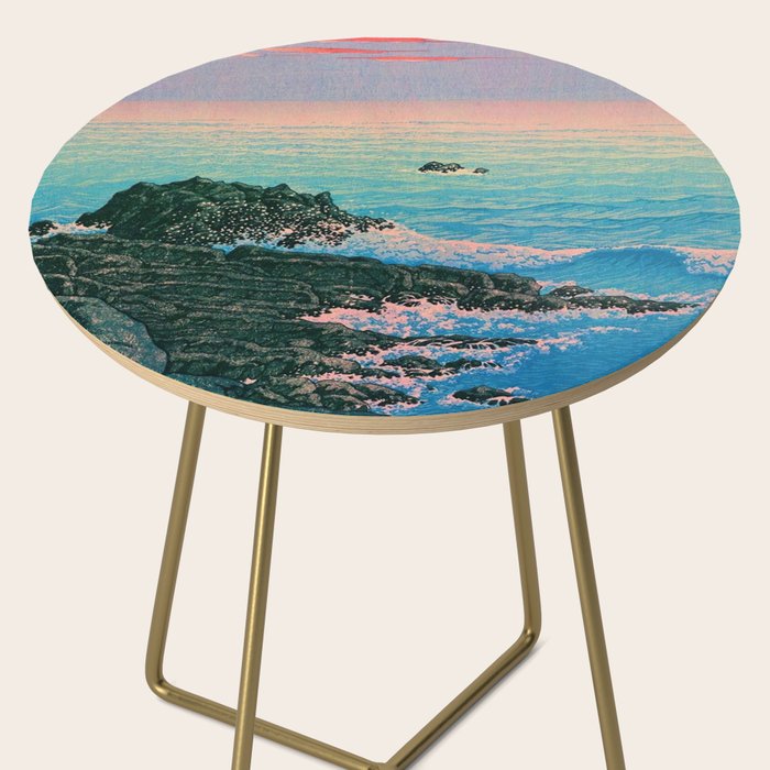 Morning of Cape Inubo by Kawase Hasui Side Table Gallery Image 2