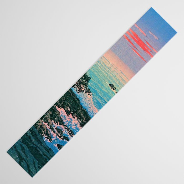 Morning of Cape Inubo by Kawase Hasui Table Runner Gallery Image 3