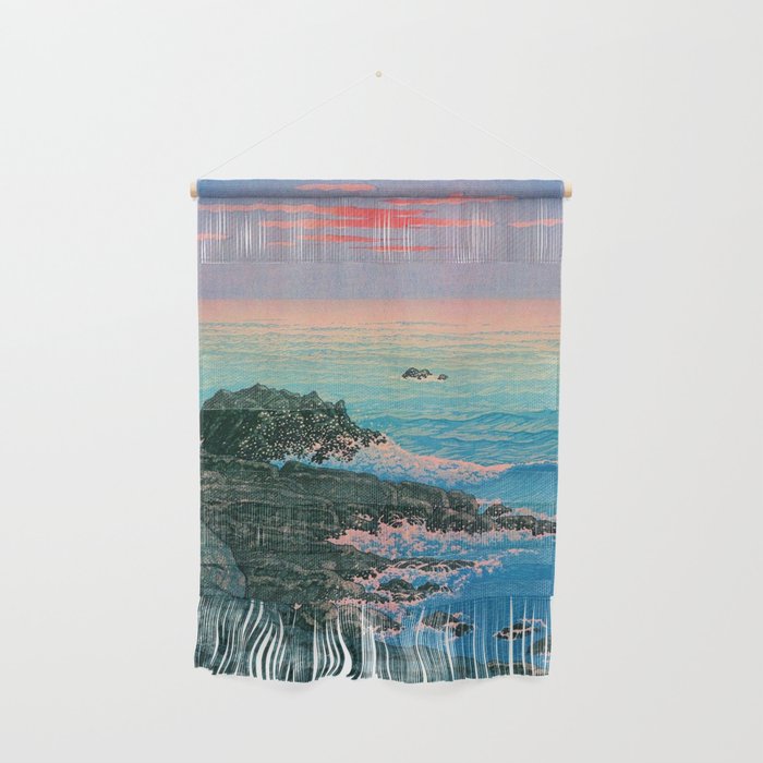 Morning of Cape Inubo by Kawase Hasui Wall Hanging Gallery Image 1