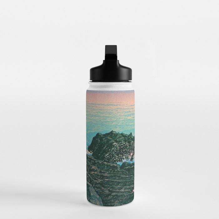 Morning of Cape Inubo by Kawase Hasui Water Bottle Gallery Image 3