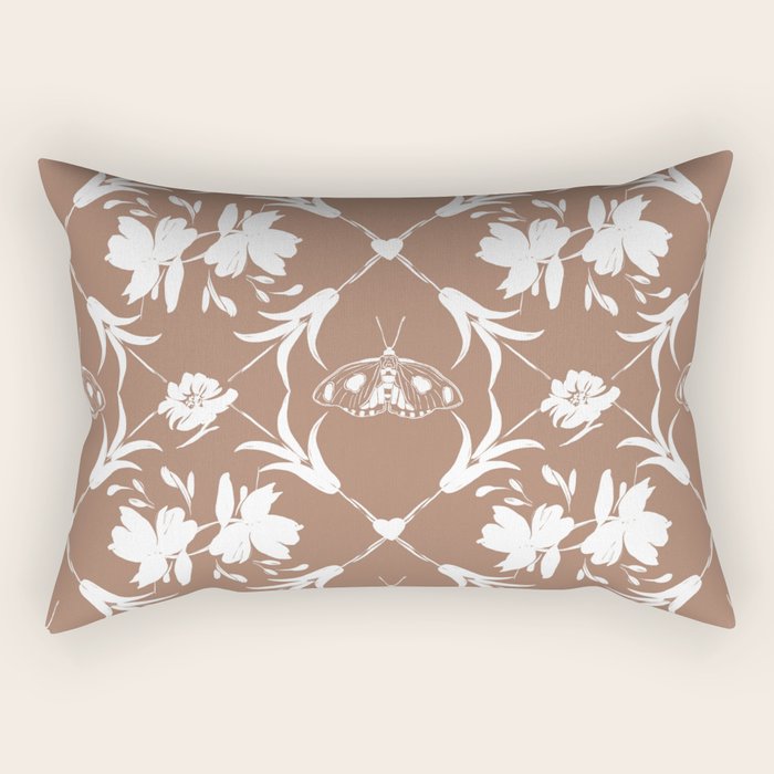 Bohemian Moth Haven  Rectangular Pillow Gallery Image 2