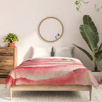 Close up pink rose Comforter Gallery Image 3