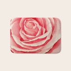 Close up pink rose Bath Mat Gallery Image 1