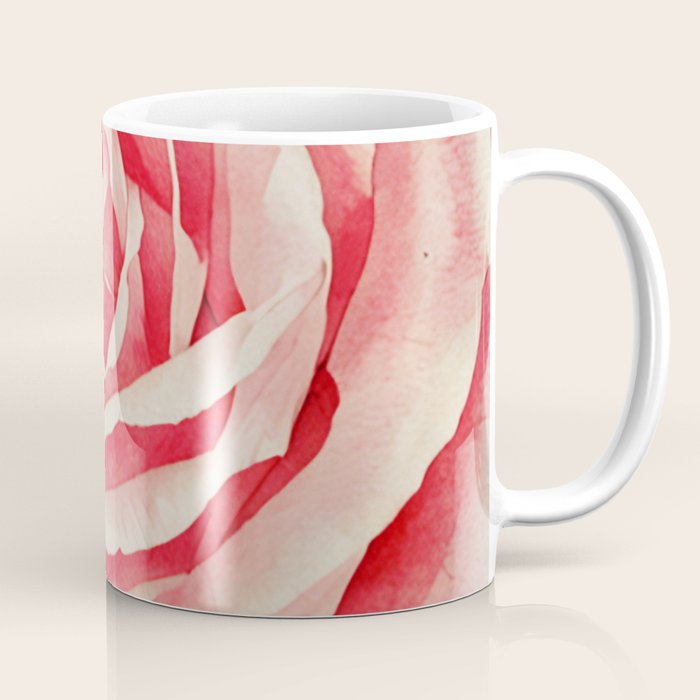Close up pink rose Coffee Mug Gallery Image 1