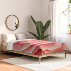 Close up pink rose Comforter Gallery Image 2