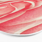 Close up pink rose Bath Mat Gallery Image 3