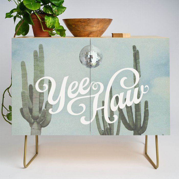 Yee Haw Disco Cactus Credenza Gallery Image 1