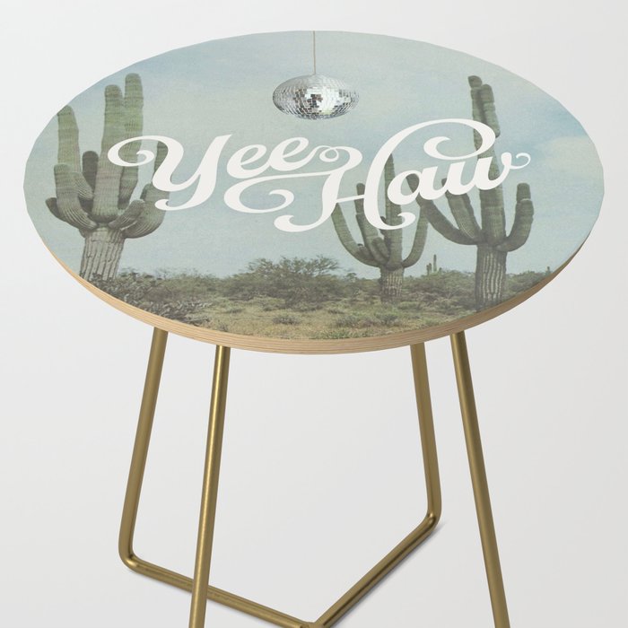 Yee Haw Disco Cactus Side Table Gallery Image 2