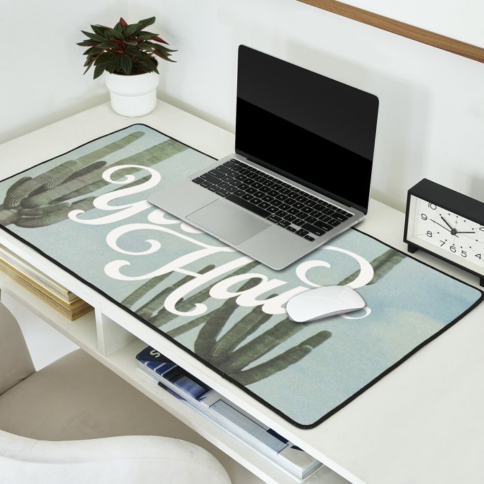 Yee Haw Disco Cactus Desk Mat Gallery Image 2