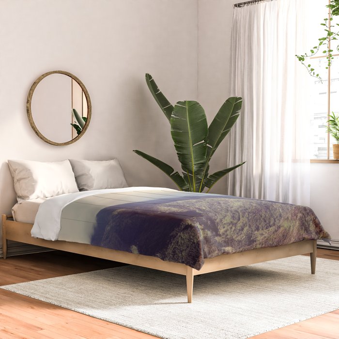 Kauai Rainbow - Hawaii Nature, Landscape Photography Comforter Gallery Image 2