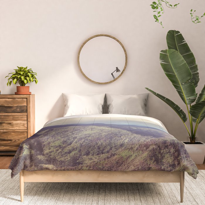 Kauai Rainbow - Hawaii Nature, Landscape Photography Comforter Gallery Image 3