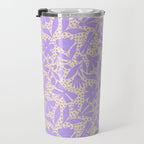 Very-Peri Floral  Travel Mug Gallery Image 3