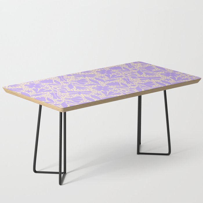 Very-Peri Floral  Coffee Table Gallery Image 1