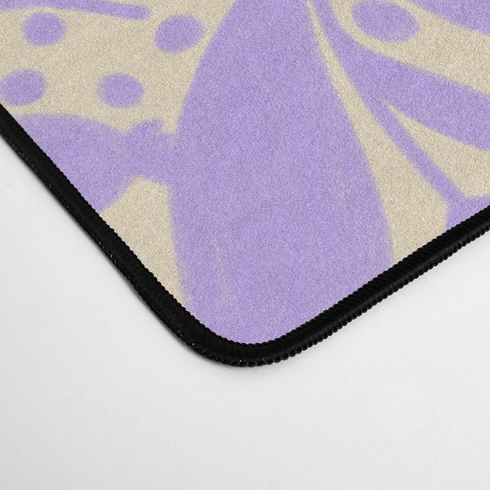 Very-Peri Floral  Desk Mat Gallery Image 4