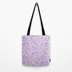Very-Peri Floral  Tote Bag Gallery Image 2