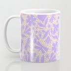Very-Peri Floral  Coffee Mug Gallery Image 3
