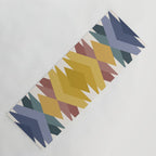 Bold Geometric Triangles III Yoga Mat Gallery Image 1