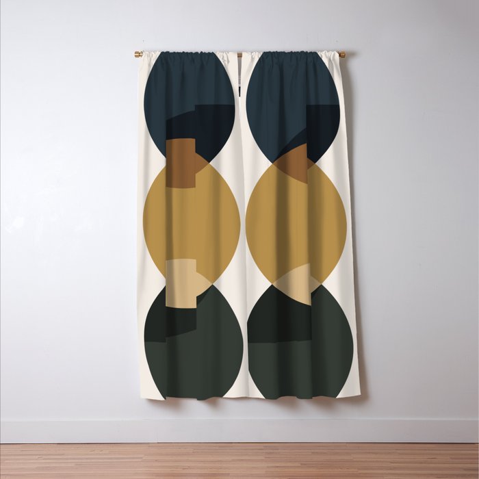 Geometric Harmony V Window Curtain Gallery Image 3