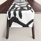 Graffiti Pattern Table Runner Gallery Image 1