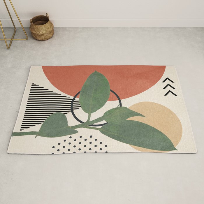 Nature Geometry III Rug Gallery Image 2