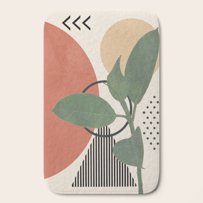 Nature Geometry III Bath Mat Gallery Image 2