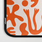 Matisse Inspired Cutouts - Abstract Painting Art Print - Red Laptop Sleeve Gallery Image 3