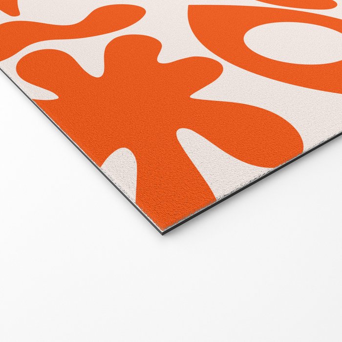 Matisse Inspired Cutouts - Abstract Painting Art Print - Red Welcome Mat Gallery Image 2