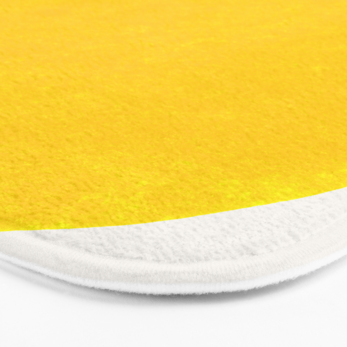 Simply Organic Golden Yellow Bath Mat Gallery Image 3