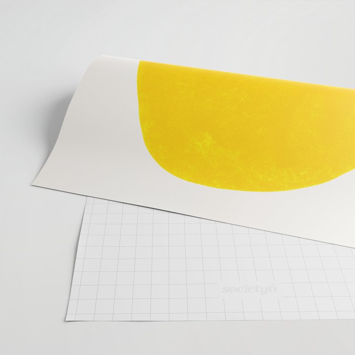Simply Organic Golden Yellow Wrapping Paper Gallery Image 2