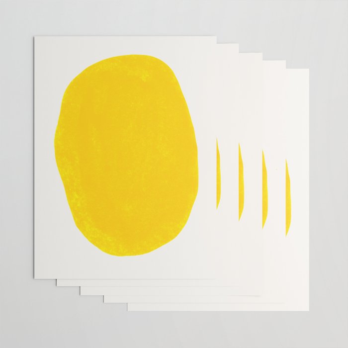 Simply Organic Golden Yellow Wrapping Paper Gallery Image 3