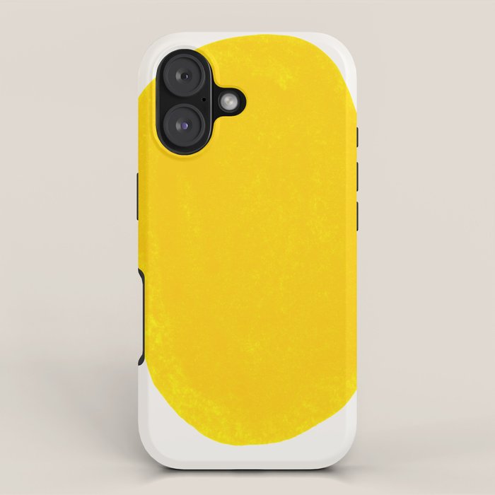 Simply Organic Golden Yellow iPhone Case Gallery Image 1
