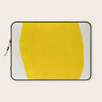 Simply Organic Golden Yellow Laptop Sleeve Gallery Image 1