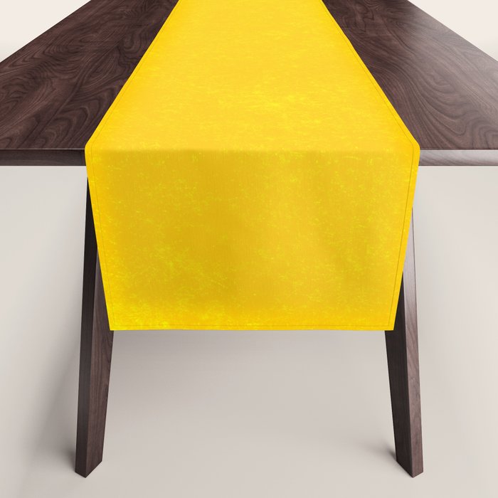 Simply Organic Golden Yellow Table Runner Gallery Image 1