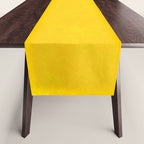 Simply Organic Golden Yellow Table Runner Gallery Image 1