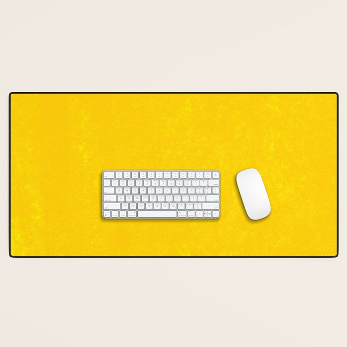 Simply Organic Golden Yellow Desk Mat Gallery Image 1