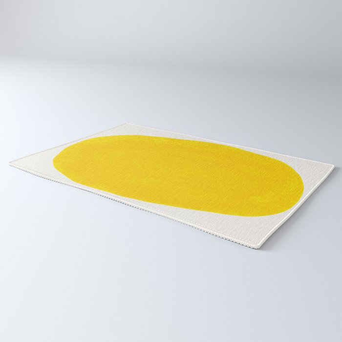 Simply Organic Golden Yellow Rug Gallery Image 3
