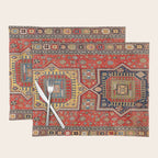 Kuba Sumakh East Caucasus Rug Print Placemat Gallery Image 1